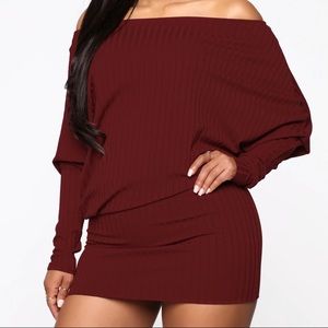 Fashion Nova come and chill mini dress
